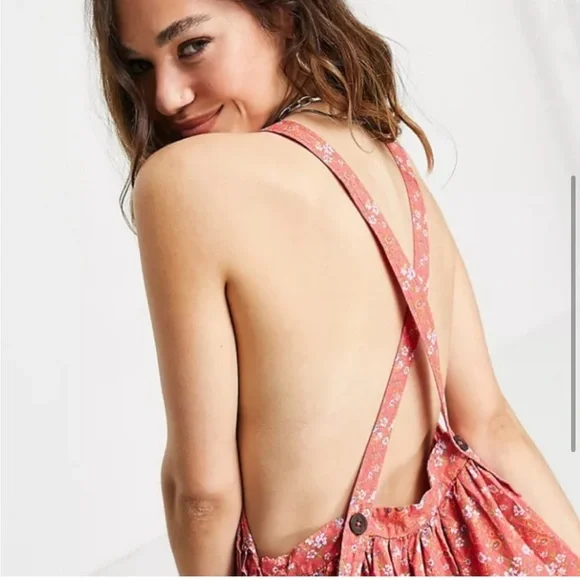 Free People Boho Overall Dress - Picture 3 of 7